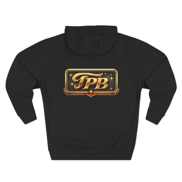 TPB Logo Hoodie, Retro Gold Badge Streetwear