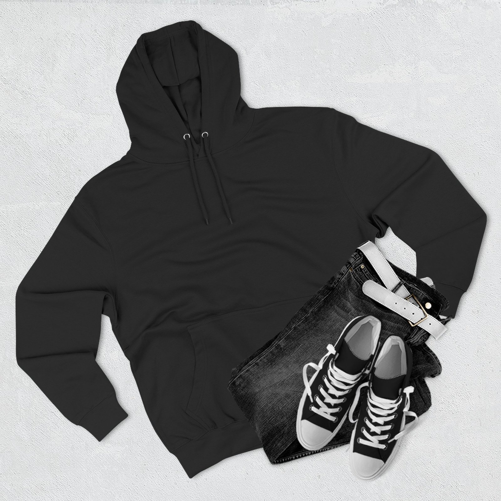TPB Logo Hoodie, Retro Gold Badge Streetwear - Image 3