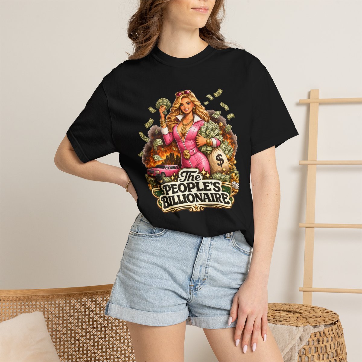 Pinup & Cash Tee - Image 10